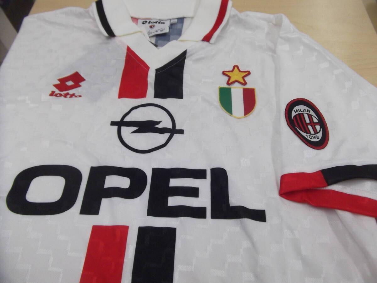 NWT L AC Milan 1995 1996 1997 Away Football Shirt Maglia