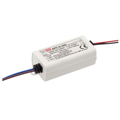 LED-Schaltnetzteil 8-16V 500mA 8W IP42 CC APC-8-500 von MW Mean Well