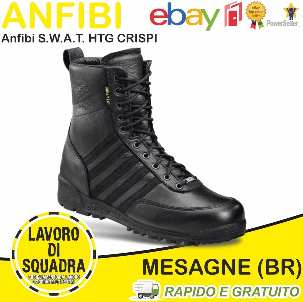 Crispi Swat HTG Military Boots in Leather and GoreTex - Crispi Boot