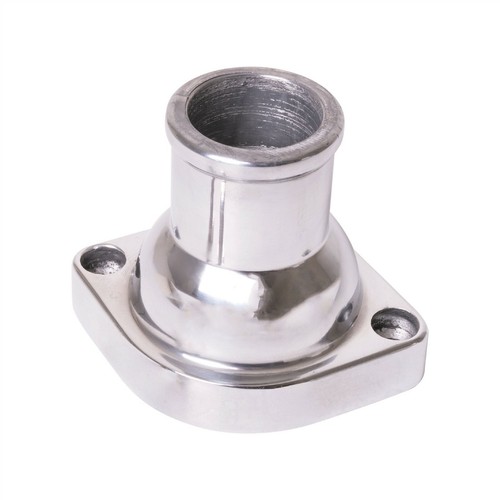 LS Polished Aluminum Straight Water Neck Thermostat Housing 5.3 6.0 LS1