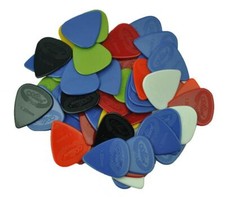 50pcs Alice Heavy 1.2mm Glossy Anti-Skid Nylon Guitar Picks Plectrums