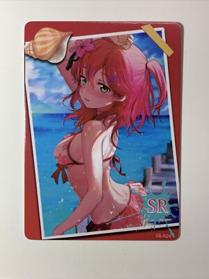 Sakura Miko Hololive Idol SR 24 Goddess Waifu Card Girl Anime Sexy Swimsuit Cute