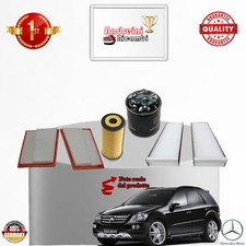 KIT TAGLIANDO 4 FILTRI MERCEDES CLASSE ML 320 CDI 165KW 224CV DAL 2006 -> 2009