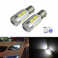 2 Stk Weiß H21W BAY9s LED Glühlampe Blinker...
