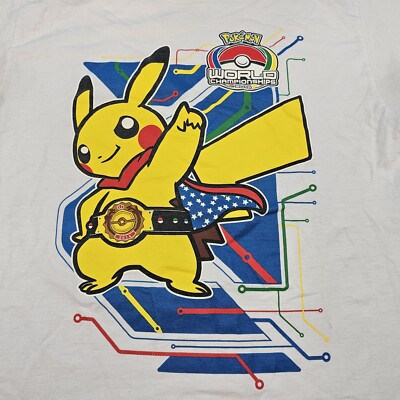 Pokémon 2014 World Championships Tour D.C. Mens Large T-Shirt
