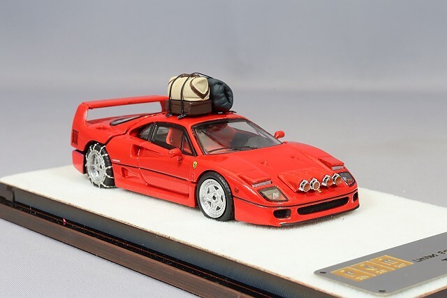 海*蔵様 PGM 1/64 Ferrari F40 Red (Luxury ve 海*蔵様 PGM 1/64 Ferrari F40 Red (Luxury ve PGM Models 1:64