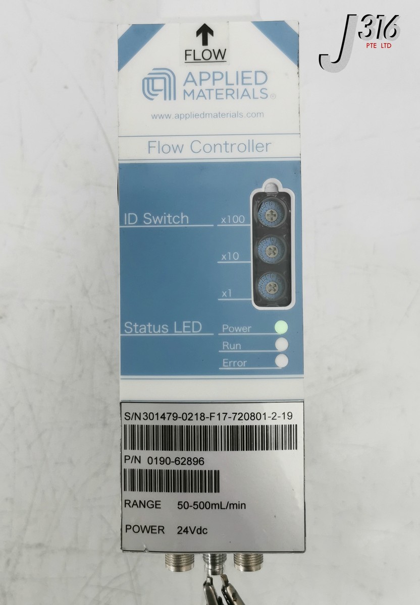 24729 APPLIED MATERIALS FLOW CONTROLLER 0190-62896 | eBay