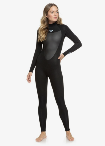 NEW 2023 Roxy Womens Full Wetsuit Prologue 4/3 GBS Black