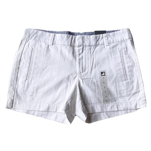 NWT JCP JcPenney White Chino Shorts 