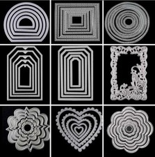 Metal Cutting Dies DIY Frame Scrapbooking Embossing Paper Wedding Cards Stencils