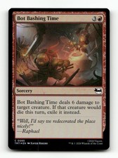 Bot Bashing Time 0085 Teenage Mutant Ninja Turtles MTG Foil NM