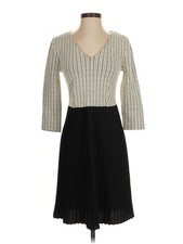 Ganni Women Gray Casual Dress XS