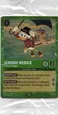 SEALED Scrooge McDuck - S.H.U.S.H. Agent 36 Disney Lorcana Promo Cards NM/M