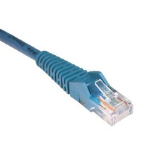 Tripp Lite Cat5e 350MHz Snagless Molded Patch Cable RJ45 M/M - Blue,