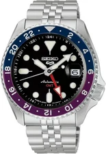 SEIKO 5 Sports SBSC021 SKX Series GMT Mechanical Automatic Analog Men’s Watch