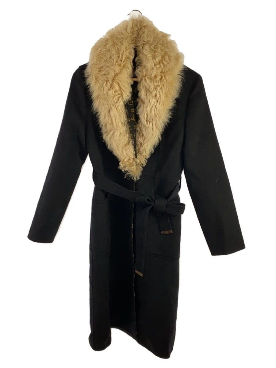 LOUIS VUITTON（LV） LOUIS VUITTON altra pelliccia abito cappotto double face FJMA83QWE monogramma 38 lana