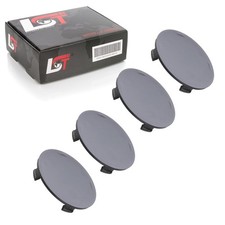 4x Nabendeckel Felgendeckel Naben Abdeckung Schwarz ø 60mm für HONDA