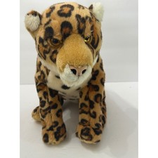 Aurora World Leopard Plush Stuffed Animal Spotted Big Cat 12 Inch Realistic Toy