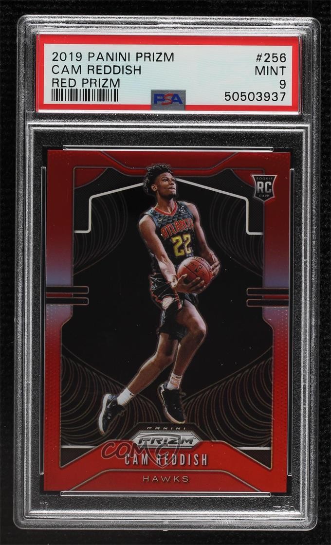 2019-20 Panini Prizm Rookie Red Prizm 96/299 Cam Reddish #256 PSA 9 MINT 14sx