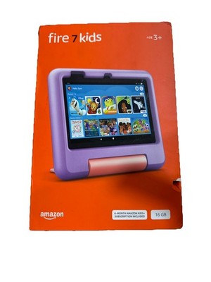 Amazon Fire 7 Kids Tablet 7'' inch 16GB Purple 12th Gen | eBay