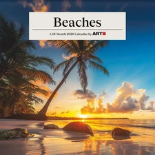 2026 Beaches Mini Wall Calendar
