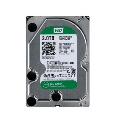 Western Digital WD Green WD20EZRX 2TB IntelliPower 64MB Cache SATA 6.0Gb/s 3.5''