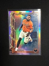 2025 Topps Holiday - Heliot Ramos / Giants #HC129 - Chrome /499