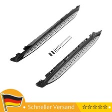 Trittbretter Flankenschutz Passt f&uuml;r Mercedes GLC C253 2015-2022 2x ABS