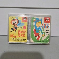 Ed-U-Cards Busy Bee  Story Cards Mini Card Game Set Vintage 1967