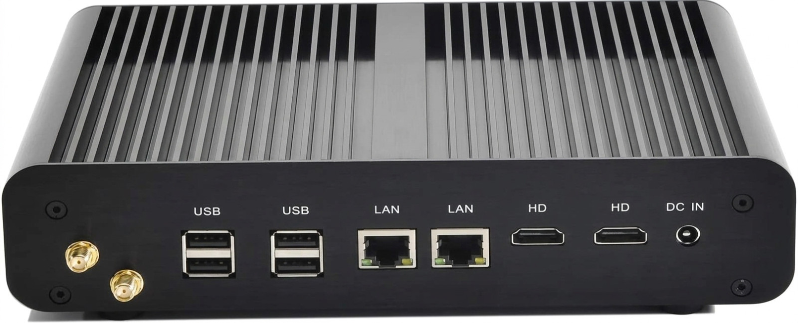 Fanless Industrial Mini PC - Core i7 5TH Gen - 16GB RAM - 128GB SSD - NO WIFI