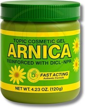 Arnica Flores Gel   4.23 oz   Natural Concentrated Topical Gel