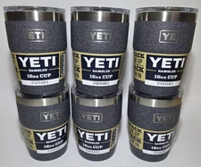 Lot of 6 New YETI 16 oz Stackable Tumbler- Blackstone LIMITED EDITION