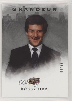 2021 Upper Deck Grandeur Silver 80/99 Bobby Orr #G-3 HOF 0a6