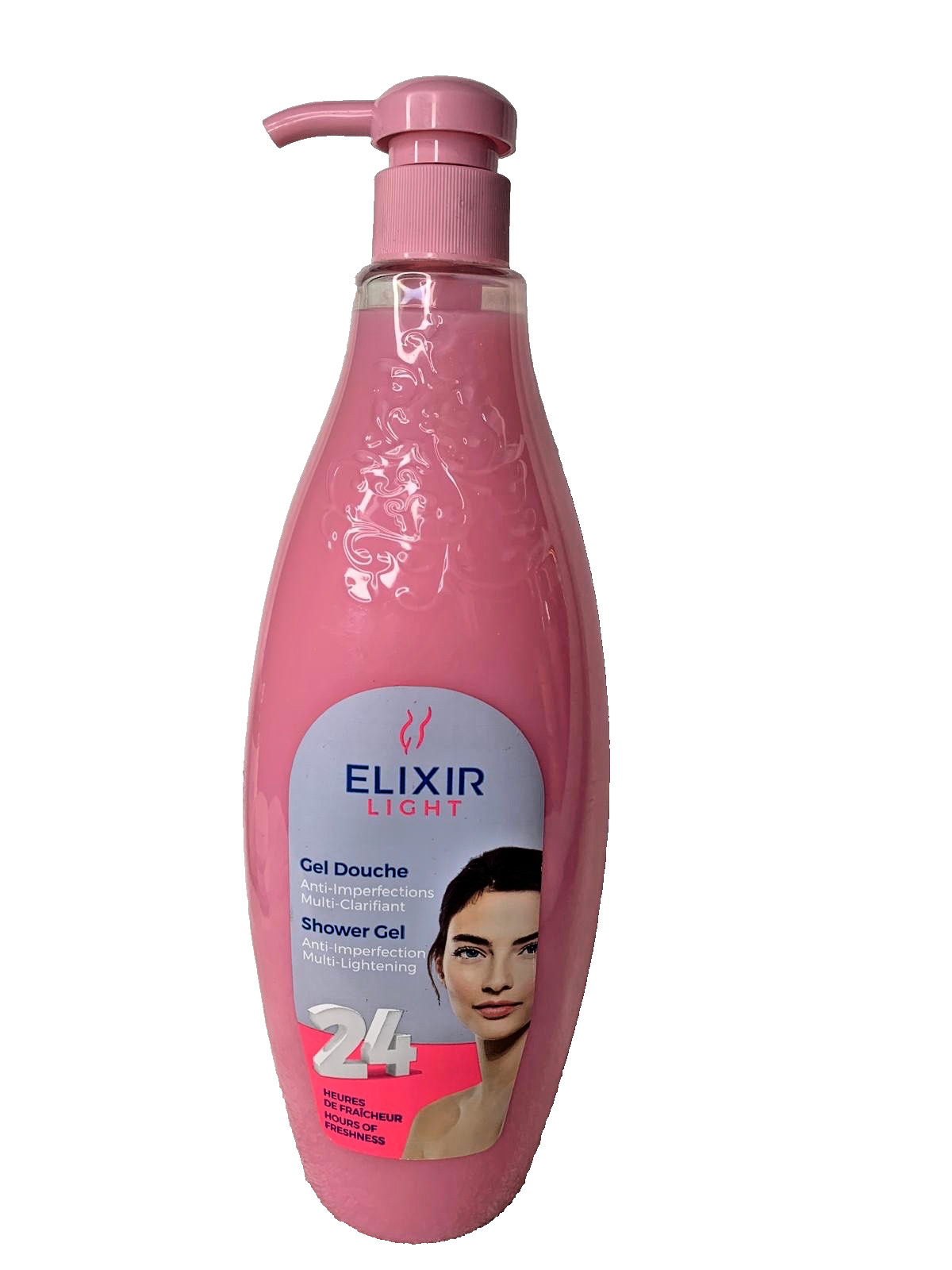 Gel douche clarifiant Elixir Light soin nourrissant haute performance