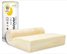 LANA DI VETRO ISOVER IBR 4 ROTOLO 1,2x8 - MQ 9,6 - SP 10cm ISOLAMEN. TERMO ACUST