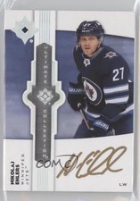 2022-23 Upper Deck Ultimate Collection Emblems Nikolaj Ehlers #UE-NE Auto y4i