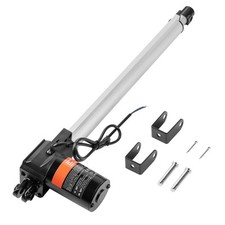 Uimoso Linear Actuator 12V 16In Heavy Duty 1320lbs/6000N 0.19"/s IP44 Protection