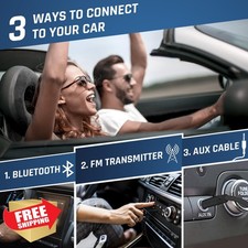 KLIM Journey Portable CD Player, MP3, Bluetooth, FM Radio, Headphones