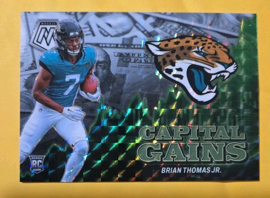 2024 MOSAIC CAPITAL GAINS WHITE BRIAN THOMAS JR. No.17,#/25 ROOKIE