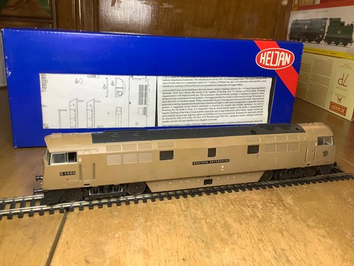 Heljan 5204 BR Desert Sand Class 52 Western Diesellok D1000 Western Enterprise | Zustand: Used