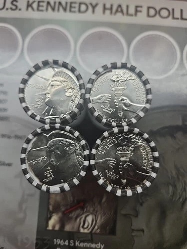 4 Rolls 1776-2026 Half Dollars Lot of 4 Uncirculated rolls Free Shipping