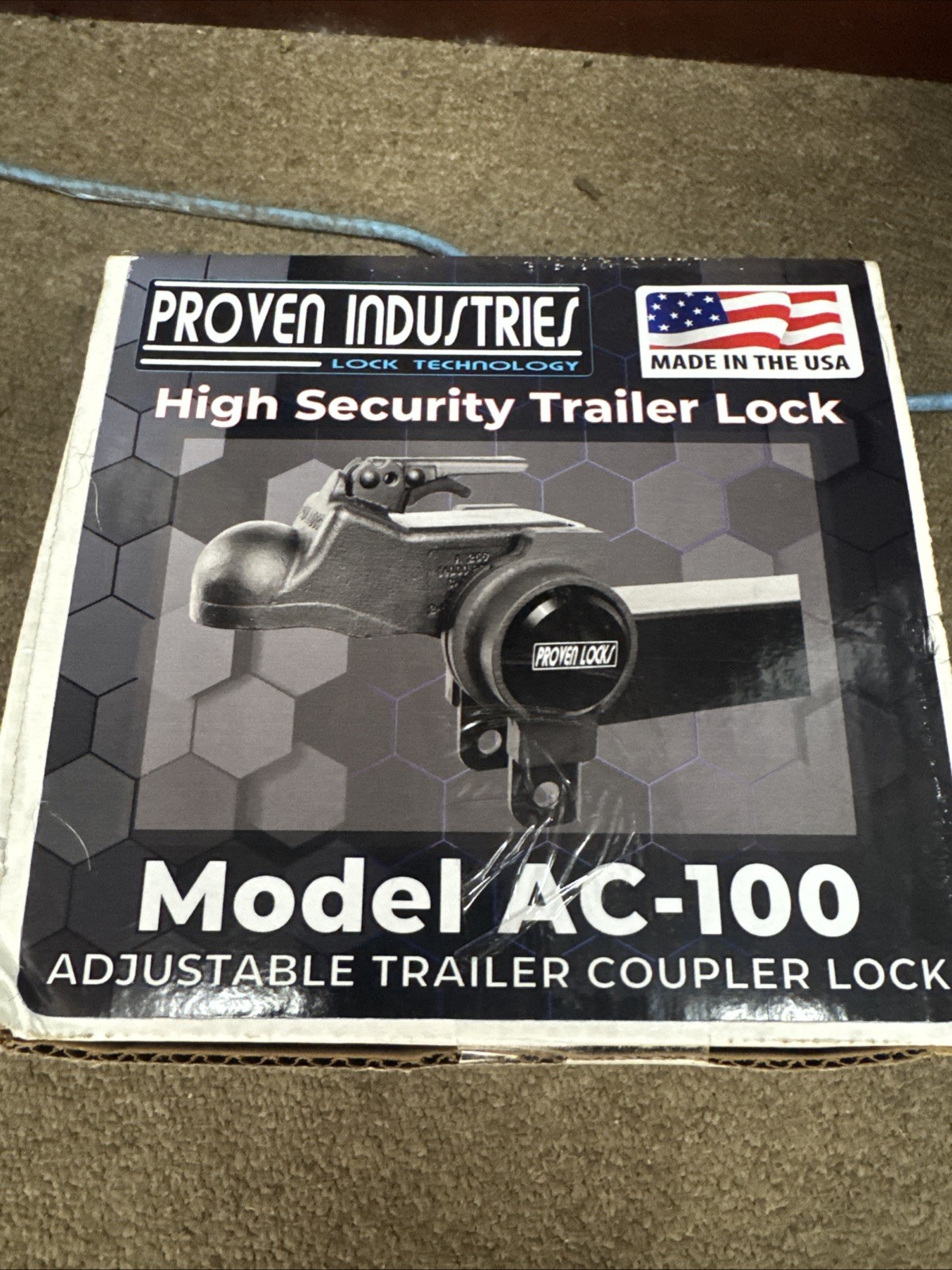 Proven Lock, Adjustable Coupler Bolt Lock Model Ac-100