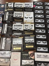 Eye lashes-  Huge Mix Lot of  50 - Lilly Lashes, Eylure, Tarte