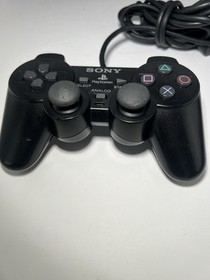 Sony PlayStation 2 PS2 Black Console OEM Controller with All Cables Tested READ