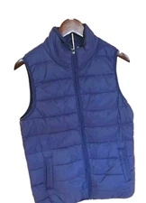 Xersion.  Purple full zip puffer vest.  Ladies L