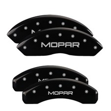 Mgp Caliper Covers 42014smopbk Front Rear Disc Brake Caliper Covers Fits