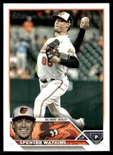 2023 Topps Spenser Watkins Baltimore Orioles #393