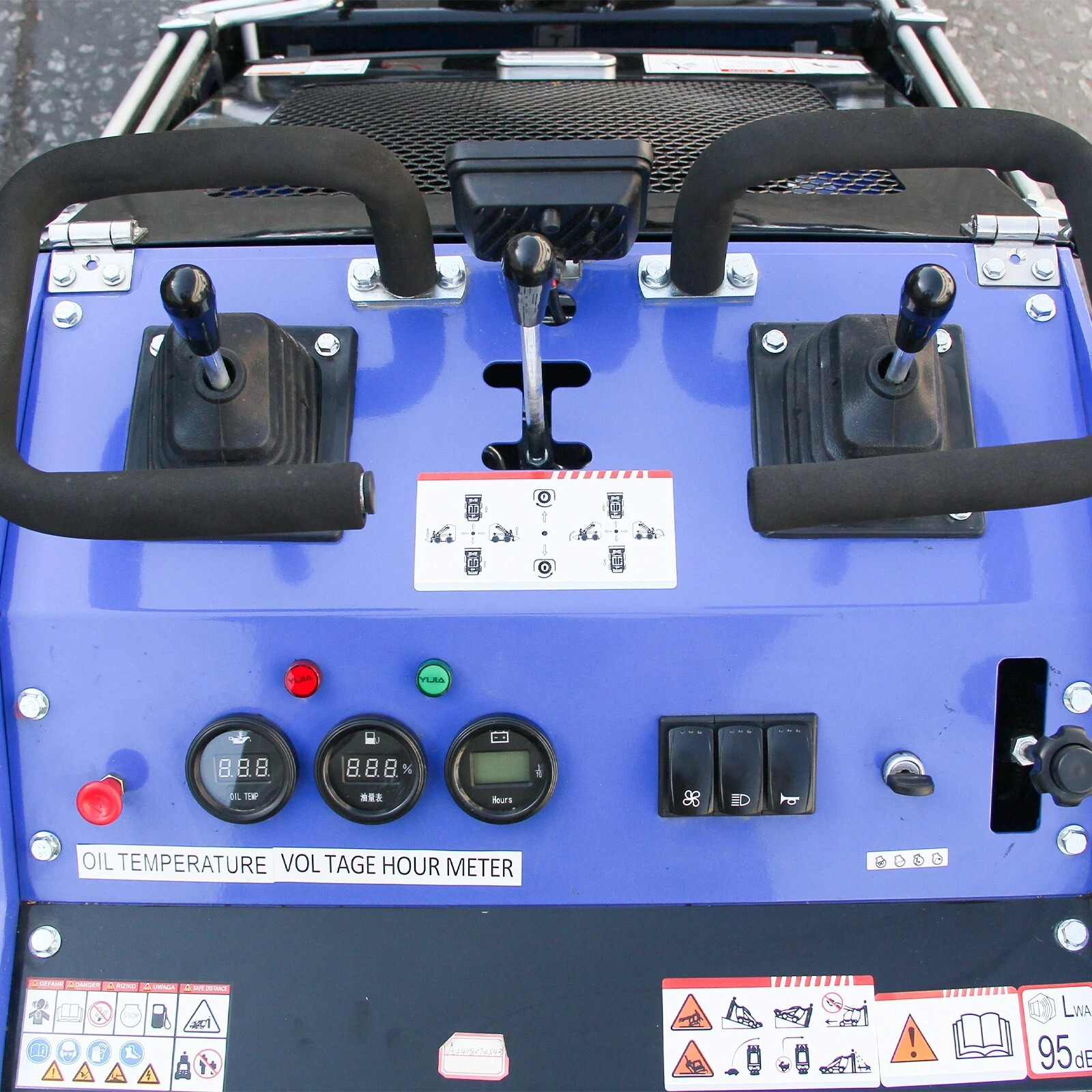 Upgraded 2025 Brand New 23HP Mini Skid Steer Track Loader Twin Cylinder USA Spot