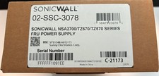 SonicWall NSA2700/TZ670/TZ570 Power Supply 02-SSC-3078 Factory Sealed