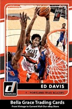 2015-16 Donruss #121 Ed Davis Portland Trail Blazers NBA Basketball